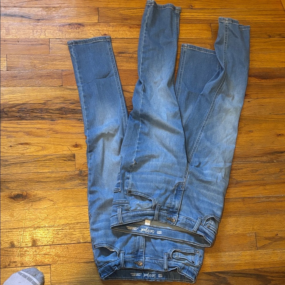 Cat & Jack Light Blue Stretch Jeans 2 pairs